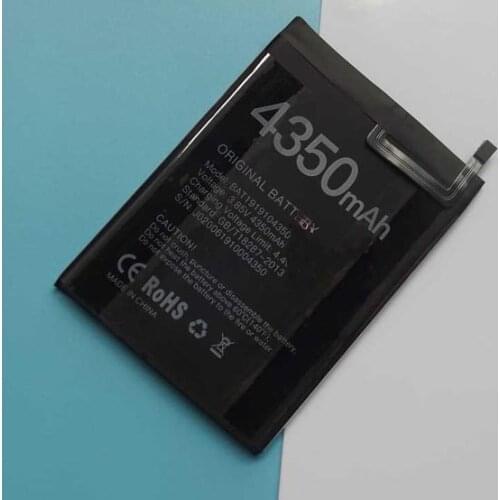 Original doogee x95 pro phone battery 4350mah 3.85V for DOOGEE X95 Mobile Phone Android 10 OS 4G-LTE Cellphones 6.52“ MTK6737
