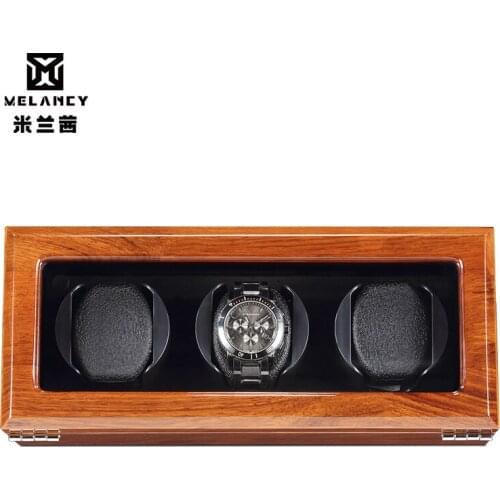 Automatic Mechanical Watch Winders Black Storage Box Collection Watch Display Jewelry Winder Box