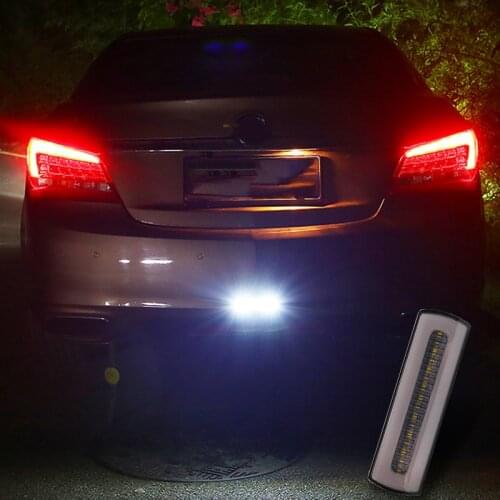 Car Rear Tail Light Waterproof Streamer Reverse Safety Indicator Led Brake Stop Lights Trun Signal Strobe Lamp Universal 12V