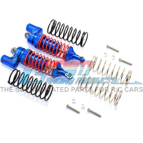 GPM ALUMINIUM FRONT ADJUSTABLE L-SHAPE DAMPER (86MM) WITH 1.3MM & 1.7MM COIL SPARE SPRINGS For TRAXXAS TELLURIDE 4X4 RC Upgrade