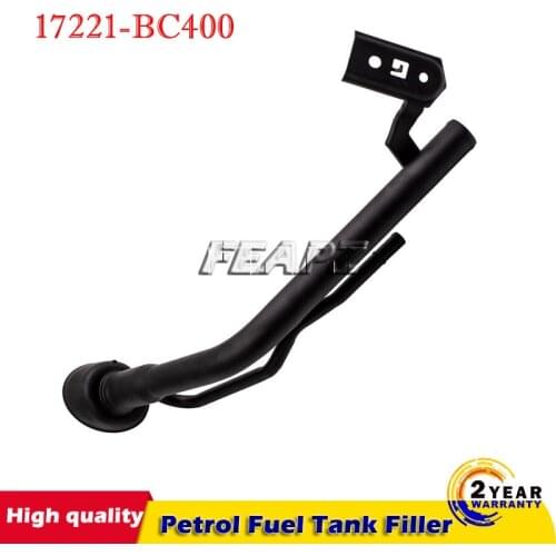 For Nissan Micra K12 2003-2011 Car Fuel Tank Neck Pipe Intake Passage Petrol Fuel Tank Filler 17221-BC400 17221-BC40A
