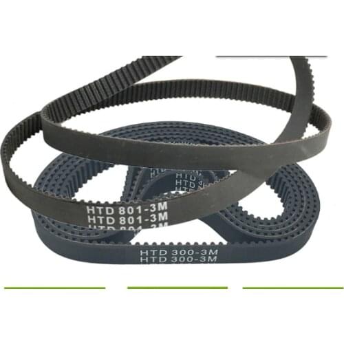 HTD3M-582/585/588/591/594/597 Rubber timing belt 1pc