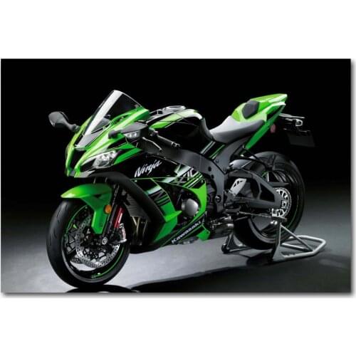 KAWASAKI NINJA Superbike Sport bike motorcycle Poster Wall Art Picture Silk Canvas Printed Art Paintings for Home Decor