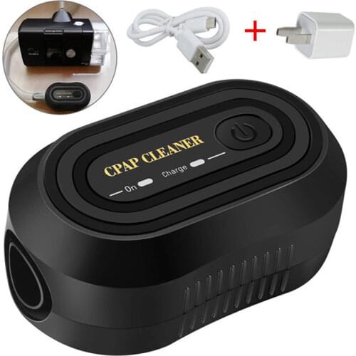 1/2PCS CPAP Cleaner Ventilation Disinfector Sterilizer with Rechargeable Battery Operated for CPAP/APAP/BIPAP Machines