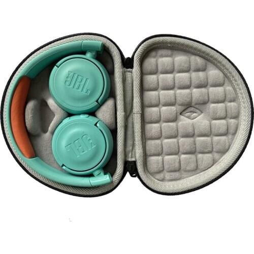 Fashion Hard Shell Stress-resistant Box for JBL Headset JR300BT Head-mounted Wireless Bluetooth Childrens Headset Storage Bag