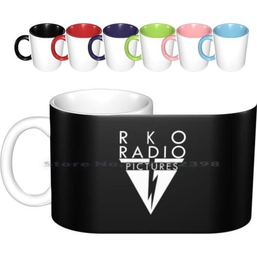 Rko Radio Pictures Logo Ceramic Mugs Coffee Cups Milk Tea Mug Paramount Pictures Logo Paramount Pictures Paramount Pictures