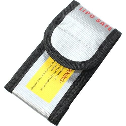 LiPo Battery Bag 215x155x115mm Fireproof RC LiPo Battery Portable Explosion-Proof Safety Bag Safe Guard Charge Sack With Handle