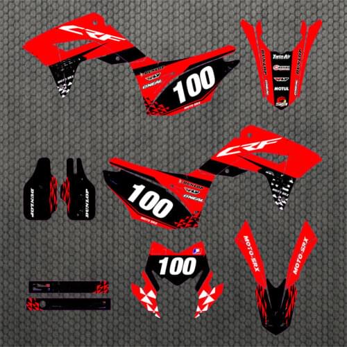 Free custom numbers names Motorcycle 3M Decals Stickers Graphics Backgrounds kits For HONDA CRF150L 2019 2020 2021 CRF 150L