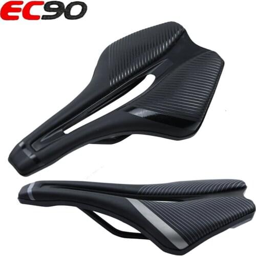 EC90 Bike Saddle MTB Mountain Road Bike Universal Seat Saddle Bicycle 245*143mm Nylon Fiber Comfortable Saddle Cycling Cushion