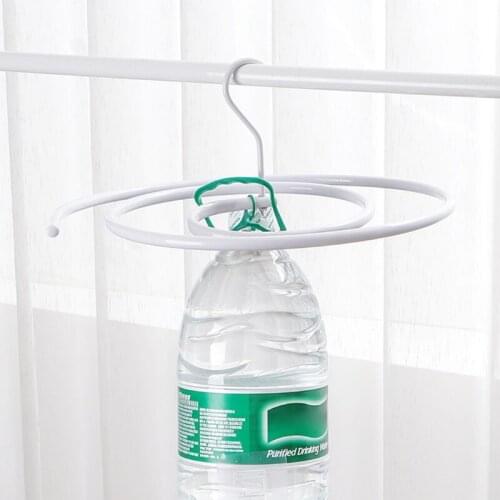 Rotatable Spiral Quilt Sheets Blanket Hanger Iron Rotating Drying Rack for Indoor Outdoor Home Balcony Save Space