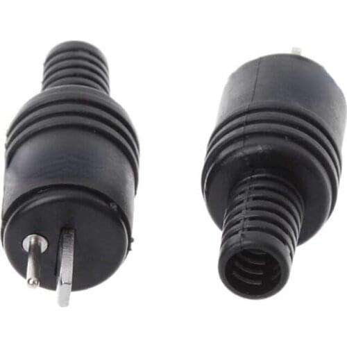 2pcs/lot 2Pin Din Socket Speaker and HiFi Connector Screw Terminals Audio Lamp Power Signal Plug