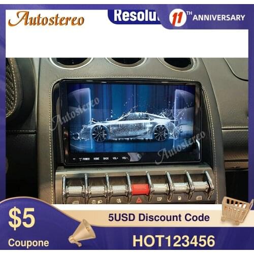 9.7 Inch Android 10.0 64+4GB Car GPS Navigation For Lamborghini Gallardo Auto Radio Recorder Head unit Multimedia Player Stereo