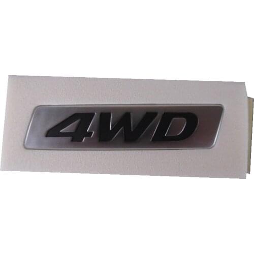 For HYUNDAI four wheel logo 4WD four wheel logo sign door logo IX25 IX35 IX45 high quality chalk