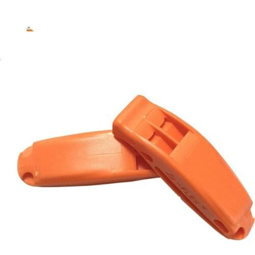 Double frequency whistle outdoor survival lifesaving First aid camping gear tactical keychain edc