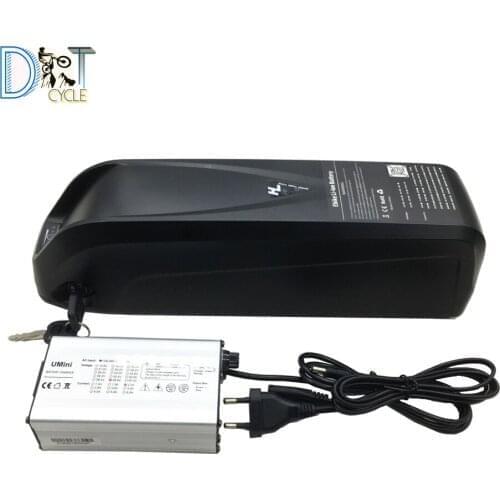 Free shipping Electric bicycle 1000W 500W 250W Hailong G70 Jumbo shark 52V 48V 36V down tube Li-ion battery pack with charger