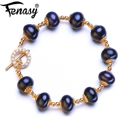 FENASY Black Bracelets