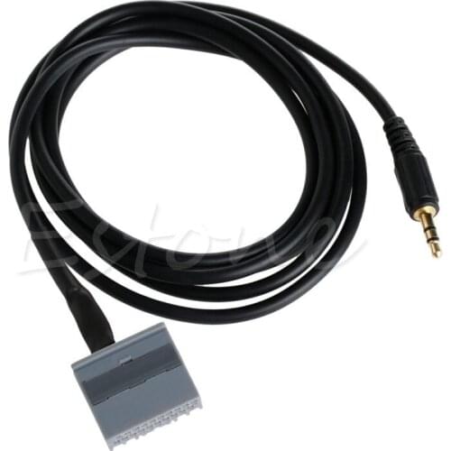 HS Car 3.5mm AUX-in Audio Cable Adapter For Honda Civic 2006-2013 CRV 2008-2013