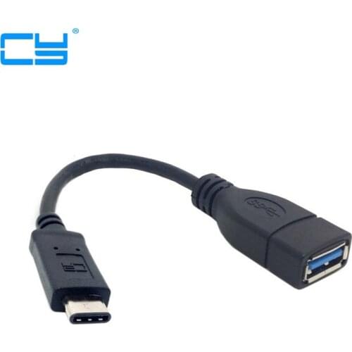 Usb c to Usb C Converter USB 3.1 Male To USB Female Cable USB-C Android OTG Adapter Type Type-c Mobile Phone OTG Data Line