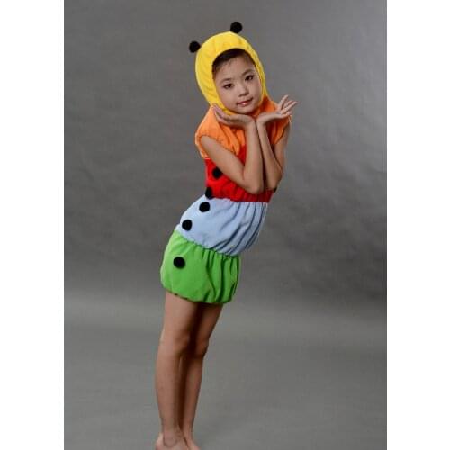 The caterpillar clothing Halloween Costume Adult Children cosplay costume for carnival party top quality