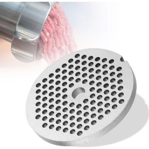Reusable 5mm/7mm Hole Meat Grinder Crusher Mincer Plate Disc Knife Kitchen Meat Tools Sausage Machine Disk knife Accessory