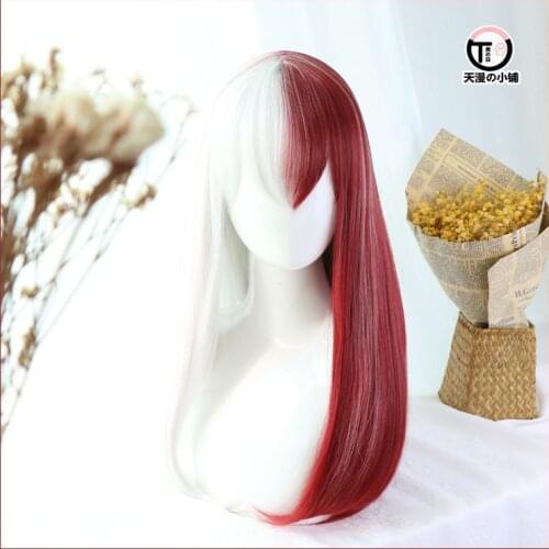 My Hero Academy blasts the cos wig long hair version of the womens version