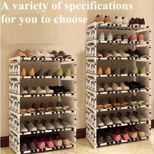 Newest!Shoes Rack 4/6/8 floors receive shoe ark 120 cm high Mens and womens dormitory bed bottom bed shoes shelf