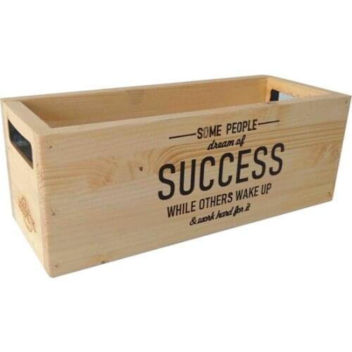 Modern Wood Retro Wooden Box Organizer