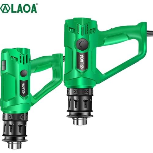 LAOA 2000W 220V Hot Air Gun Digital LCD Display Variable 2 Constant Temperatures For Heat Pipe And Car Film