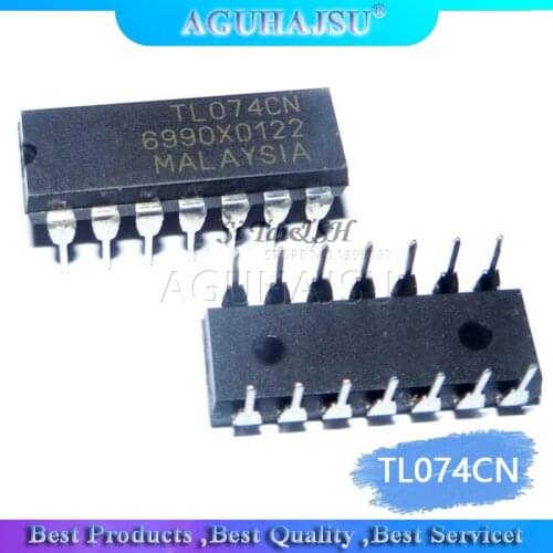 10PCS TL074CN DIP14 TL074 DIP 074CN DIP new and original IC