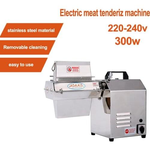 220-240V Sainless steel meat tenderizer loose meat machine commercial electric burdock pine meat tenderizer machine 1pc
