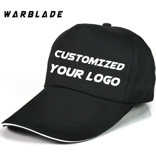 WarBLade Custom Baseball Cap Top Quality Dad Caps Personalized LOGO Embroidery Hat 6 Colors Adjustable Adult Gorras Wholesale