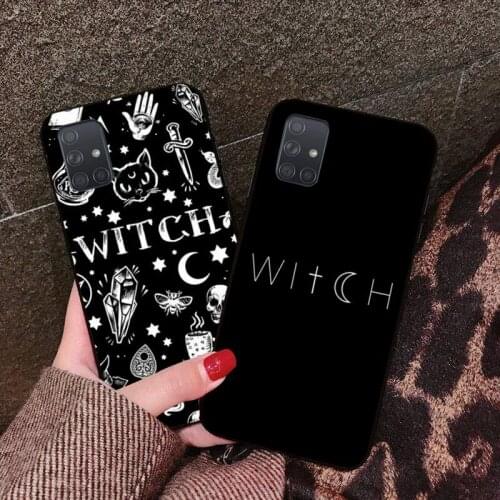 MAGIC Witchcraft Witch Witchy Phone Case For Samsung Galaxy A21S A01 A11 A31 A81 A10 A20E A30 A40 A50 A70 A80 A71 A51