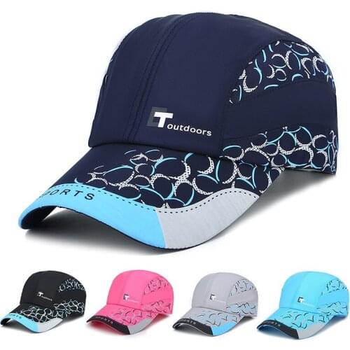Mens Outdoor Sports Cap Quick-drying Summer Breathable Cold Baseball Cap High Quality Men And Women Sun Hat