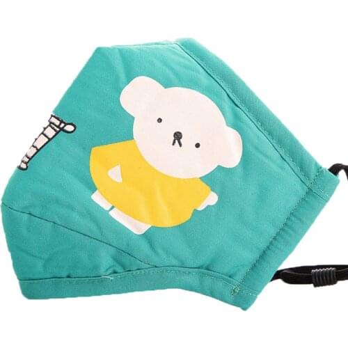 Children Print Mouth Masks Adjustable Hanging Ear Protection Face Masks Boy Girl Reusable Halloween Cosplay Fabric Mascarilla