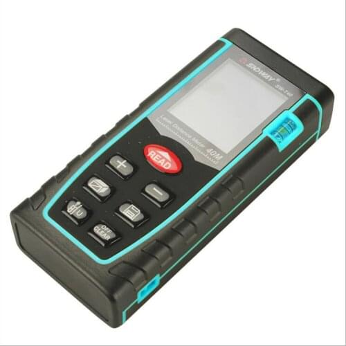 Test Tool Laser Measurers English SW-100 Handheld Rangefinder Distance Meter Portable SW-T100 112x50x25mm Measuring Device