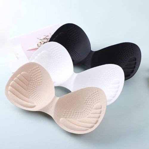 1Pcs Women Inserts Sponge Foam Bra Pads Chest Cup Breast Bra Bikini Insert Chest Pad Chest Cups For Summer Swimsuit