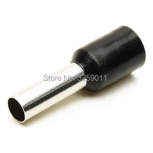 100PCS E4012 Electrical wire Connectors Tube Pre-insulating Terminal Block TYPE TG-JT EV4012 AWG12 4mm Cooper