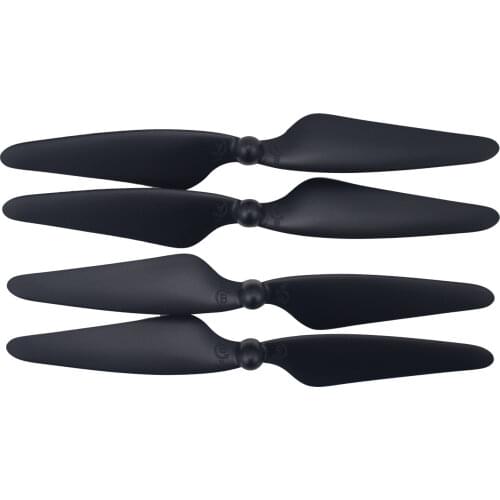2 Pairs CW/CCW Blades parts for Hubsan H501S H501A H501C H501M H501S W H501S pro MJX B3 B3H BUGS 3H F17 F100 RC helicopter Black