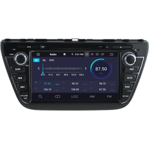 8" Android 10.0 OS Car DVD Multimedia GPS Radio Player for Suzuki SX4 S-Cross 2013-2018 with CarPlay / Android Auto Support