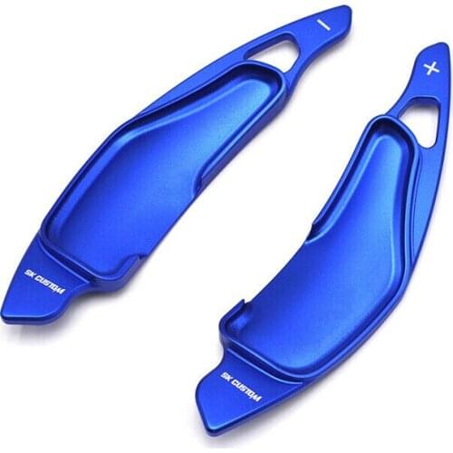 For LEXUS IS IS250 2006-12 2pcs Steering Wheel Aluminum Shift Paddle Shifter Extension Car-Styling