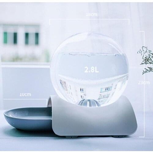 Automatic Pet Drinker Dog Bowls Water Bottles Liftable Bowl Dispenser Bowl for Puppy Universal dog Drinker Feeder Pet Products