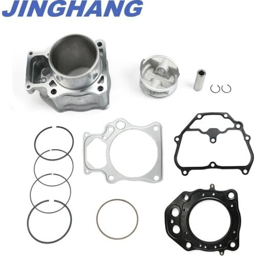 Cylinder Piston Gasket Top End Rebuild Kit for Honda Rancher TRX420 2007-2018