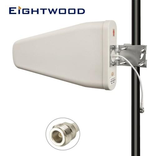 Eightwood Yagi High Gain 3G/4G/LTE/xLTE/Wi-Fi Universal Fixed Mount Directional Antenna Aerial (700-2700 MHz) 11 dBi