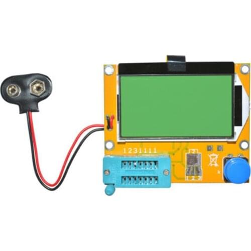 ESR Meter LCD Display Transistor Tester for Diode Triode Capacitance SCR Inductance Automatic Shutdown
