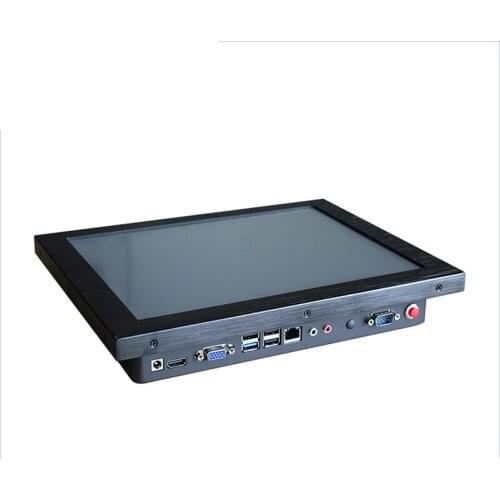 12 inch Embedded Industrial Panel Computer intel i5 6200U 2.3GHz 4GB RAM 32G SSD Touch Screen Pc With VGA 1*RS232 4*USB RJ45