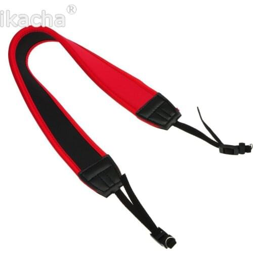 DSLR Camera Shoulder Neck Strap Fit for Canon EOS 7D 5D Mark II 60D 50D 40D G12 D1B Red
