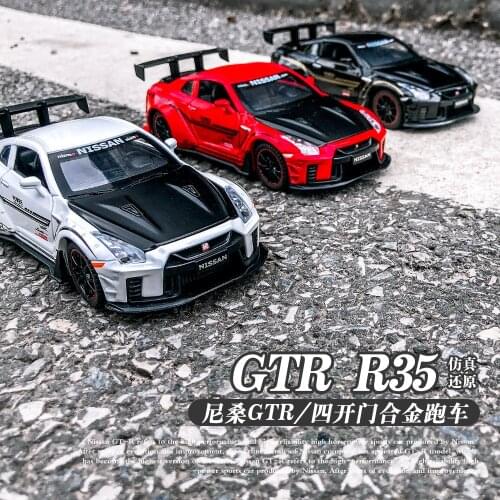 New 1:32 NISSAN GTR R35 Race Alloy Car Model Diecasts & Toy Vehicles Toy Cars Free Shipping Kid Toys For Children Gifts Boy Toy