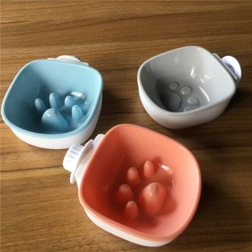 Removable Pet Cage Bowl Multipurpose Hanging Coop Cup Large Water Food Feeder for Dogs Cats Rabbits Slow Down Dish