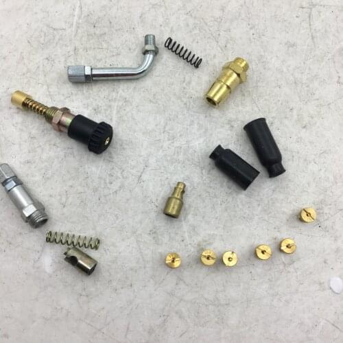 SherryBerg carburetor Choke kit fit for Dellorto PHBG Pull Choke Lever manual choke main jets(6 size) carb part choke kit