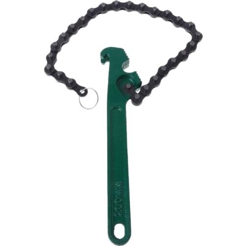 TOOZO Multi-purpose Motorcycle Car Engine Oil Filter Chain Wrench Spanner Removal Tool